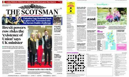 The Scotsman – February 26, 2018
