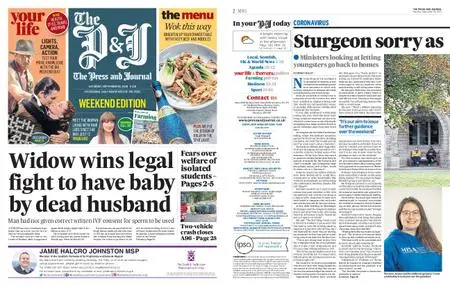 The Press and Journal Highlands and Islands – September 26, 2020