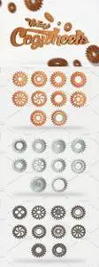 Vectors - Vintage Cogwheels Bundle