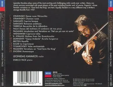 Leonidas Kavakos, Enrico Pace - Virtuoso (2016)