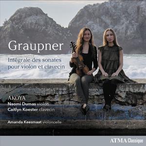 Naomi Dumas, Caitlyn Koester & Amanda Keesmaat - Graupner: Intégrale des sonates pour violon et clavecin (2023)