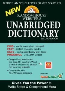 Random House Webster's Unabridged Dictionary: WordGenius 5.0