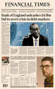 Financial Times Europe - September 29, 2022