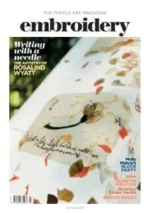Embroidery Magazine - July-August 2020