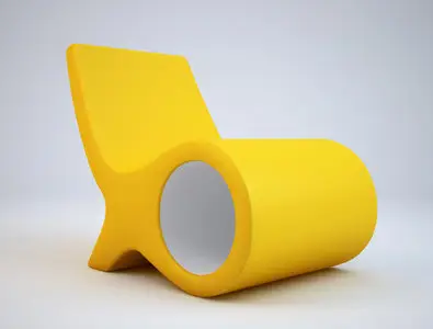 Cappellini, Fish chair 3D model