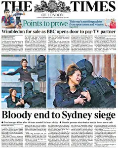 The London Times December 16 2014