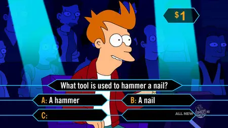 Futurama S06E05 The Duh-Vinci Code