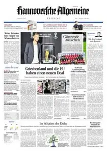 Hannoversche Allgemeine Zeitung - 14.07.2015