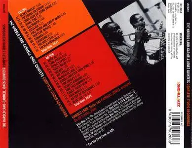 Harold Land & Carmell Jones Quintets - Complete Studio Recordings (2007) {2CD Lone Hill Jazz LHJ10268 rec 1961-1963}