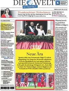 Die Welt Kompakt vom 20 Juni 2014