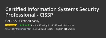 Udemy - Certified Information Systems Security Professional - CISSP