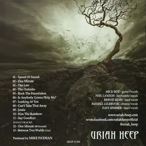 Uriah Heep - Outsider (2014) [Japanese Edition]