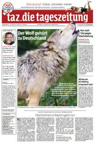 Tageszeitung TAZ vom 08 August 2012