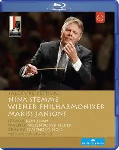 Mariss Jansons, Wiener Philharmoniker - Salzburg  Festival Opening Concert 2012: R.Strauss, Wagner, Brahms (2013) [Blu-Ray]