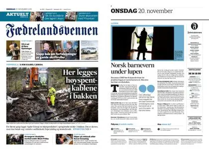Fædrelandsvennen – 20. november 2019