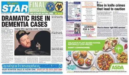 Shropshire Star Shrewsbury Edition – January 20, 2020