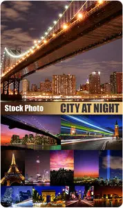 Stock Photo - City at night