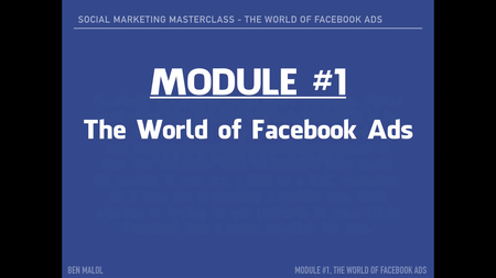 Ben Malol - Social Marketing MasterClass