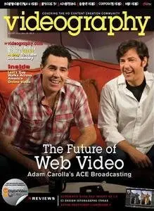 Videography Magazine, August 2010