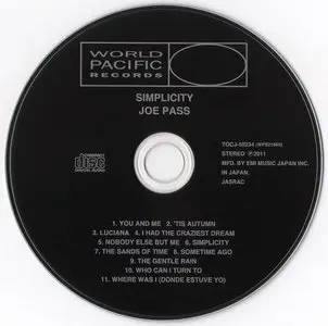 Joe Pass - Simplicity (1967) [Remastered 2011]