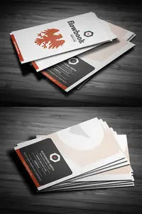 Simple Corporate Business Card Template PSD