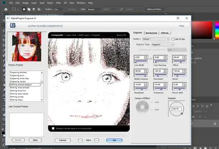 AlphaPlugins Engraver III v1.1 for Adobe Photoshop