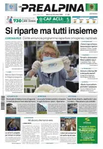 La Prealpina - 22 Aprile 2020
