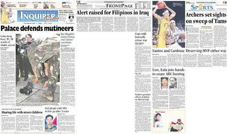 Philippine Daily Inquirer – September 26, 2004