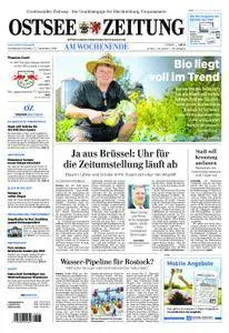 Ostsee Zeitung Greifswalder Zeitung - 01. September 2018