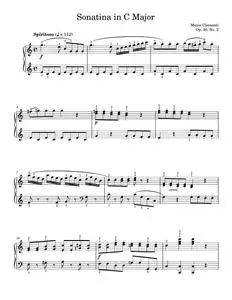 Sonatina in C Major, Op. 36, No. 3 - Jennifer Linn, Muzio Clementi (Piano Solo)
