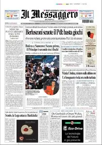 IL MESSAGGERO DEL 21 FEBBRAIO 2010