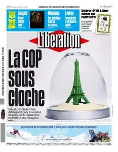 Libération du Samedi 28 et Dimanche 29 Novembre 2015