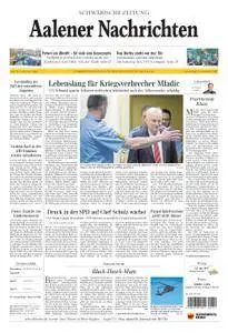 Aalener Nachrichten - 23. November 2017