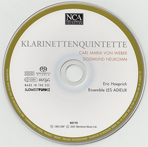 Carl Maria von Weber & Sigismund Neukomm - Klarinettenquintette (2007) {Hybrid-SACD // ISO & HiRes FLAC}