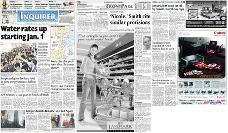 Philippine Daily Inquirer – December 19, 2006