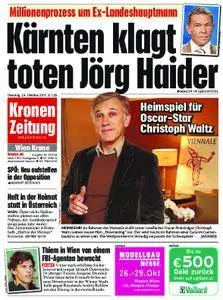Kronen Zeitung - 24. Oktober 2017