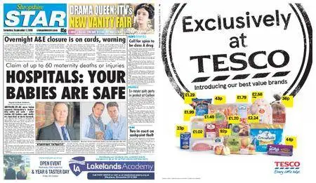 Shropshire Star Shrewsbury Edition – September 01, 2018