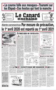 Le Canard enchaîné - 1 Avril 2020