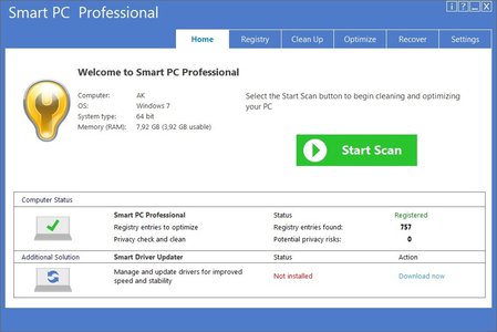 Smart PC Professional 6.0 DC 09.01.2017 Multilingual Portable
