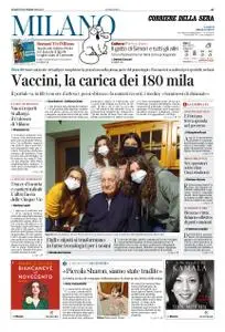 Corriere della Sera Milano – 16 febbraio 2021