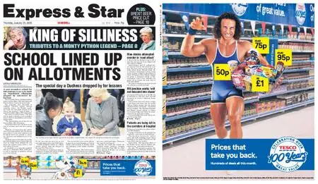 Express and Star Sandwell Edition – January 23, 2020