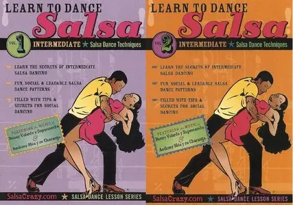 SalsaCrazy - Learn to Dance Salsa: Intermediate Volume 1&2 [repost]