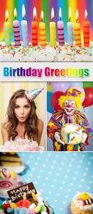 Stock Photo - Birthday Greetings