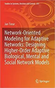 Network-Oriented Modeling for Adaptive Networks: Designing Higher-Order Adaptive Biological, Mental and Social Network