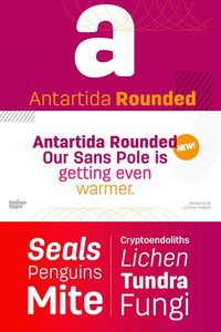 Antartida Rounded Font Family