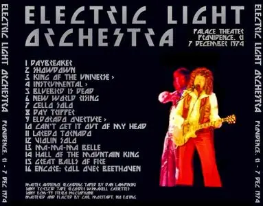 Electric Light Orchestra - Palace Theatre, Providence (1974)
