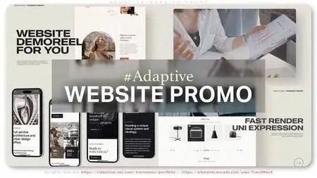 Adaptive Website Promo 50645944