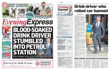 Evening Express – September 18, 2021