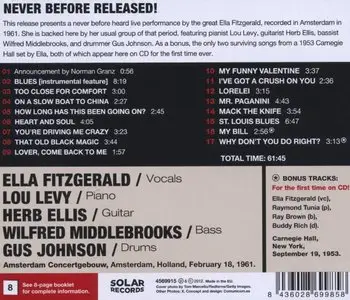 Ella Fitzgerald - The 1961 Amsterdam Concert (2012)