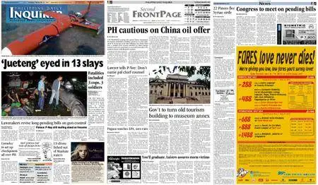 Philippine Daily Inquirer – January 08, 2013
